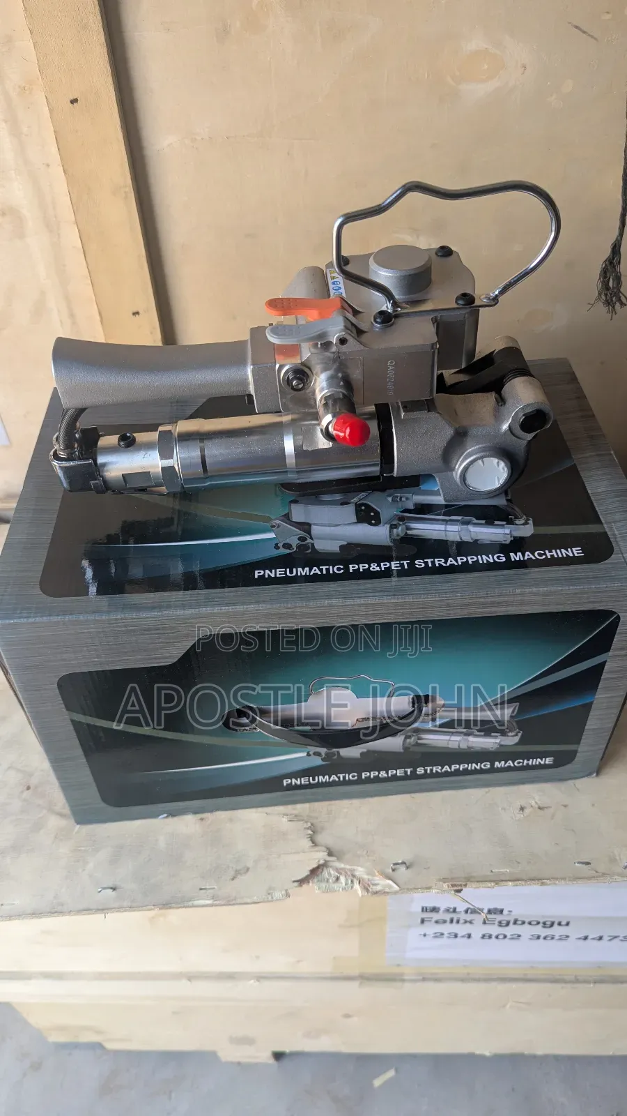 Pneumatic Pp Pet Strapping Machine