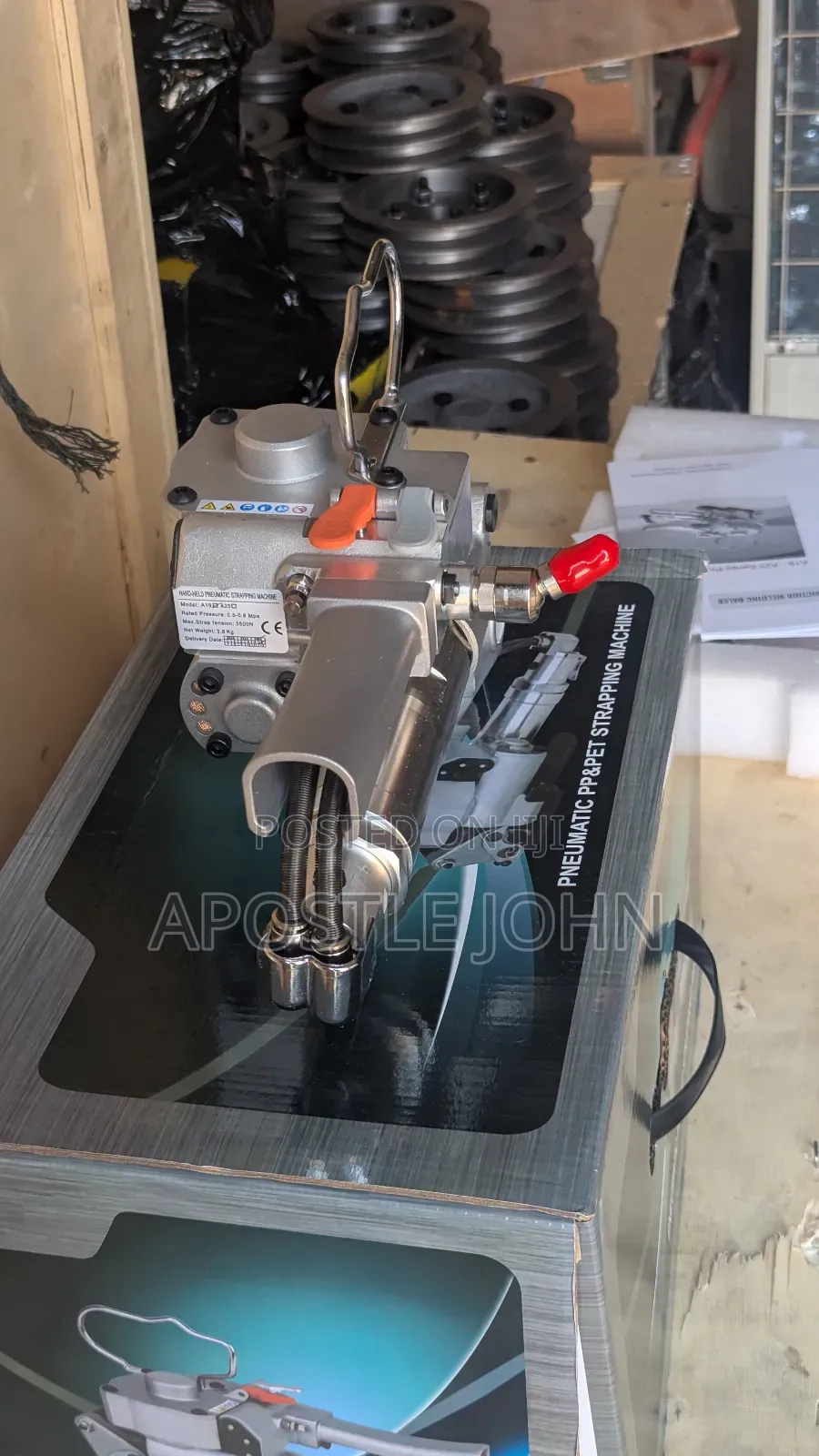 Pneumatic Pp Pet Strapping Machine
