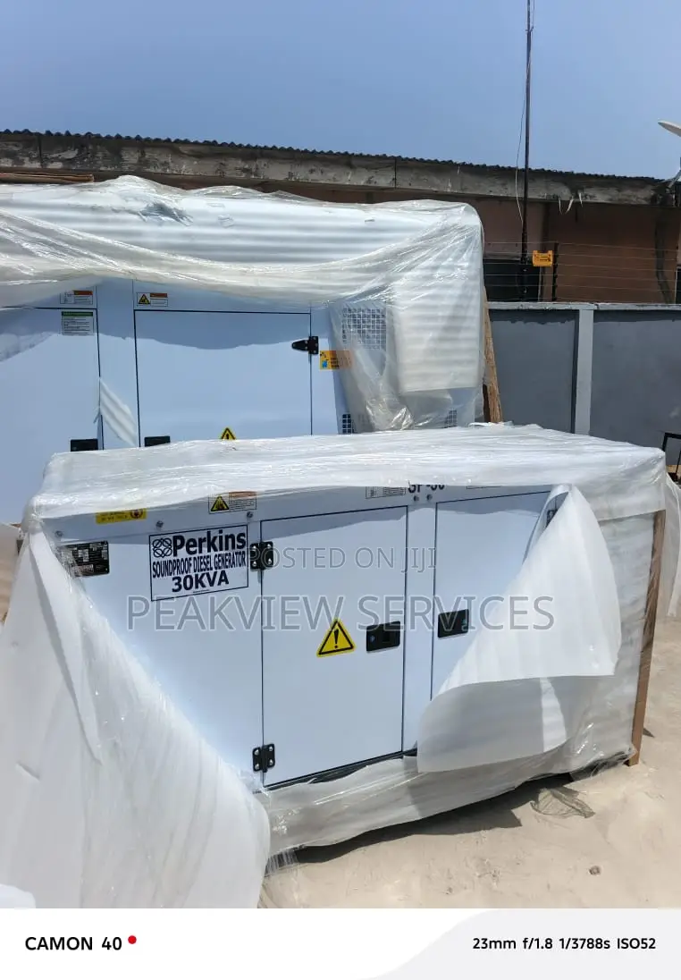 30kva Silent Perkins Generator Set