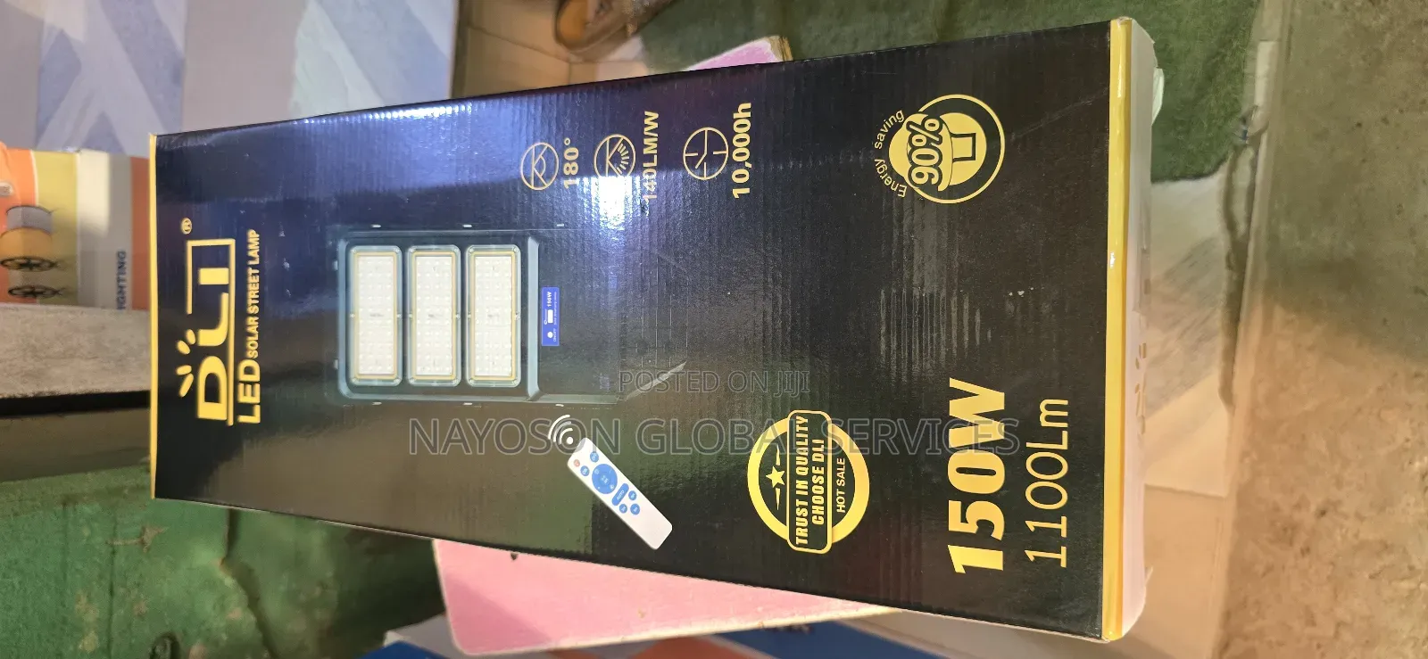 150w Dli Solar Street Light