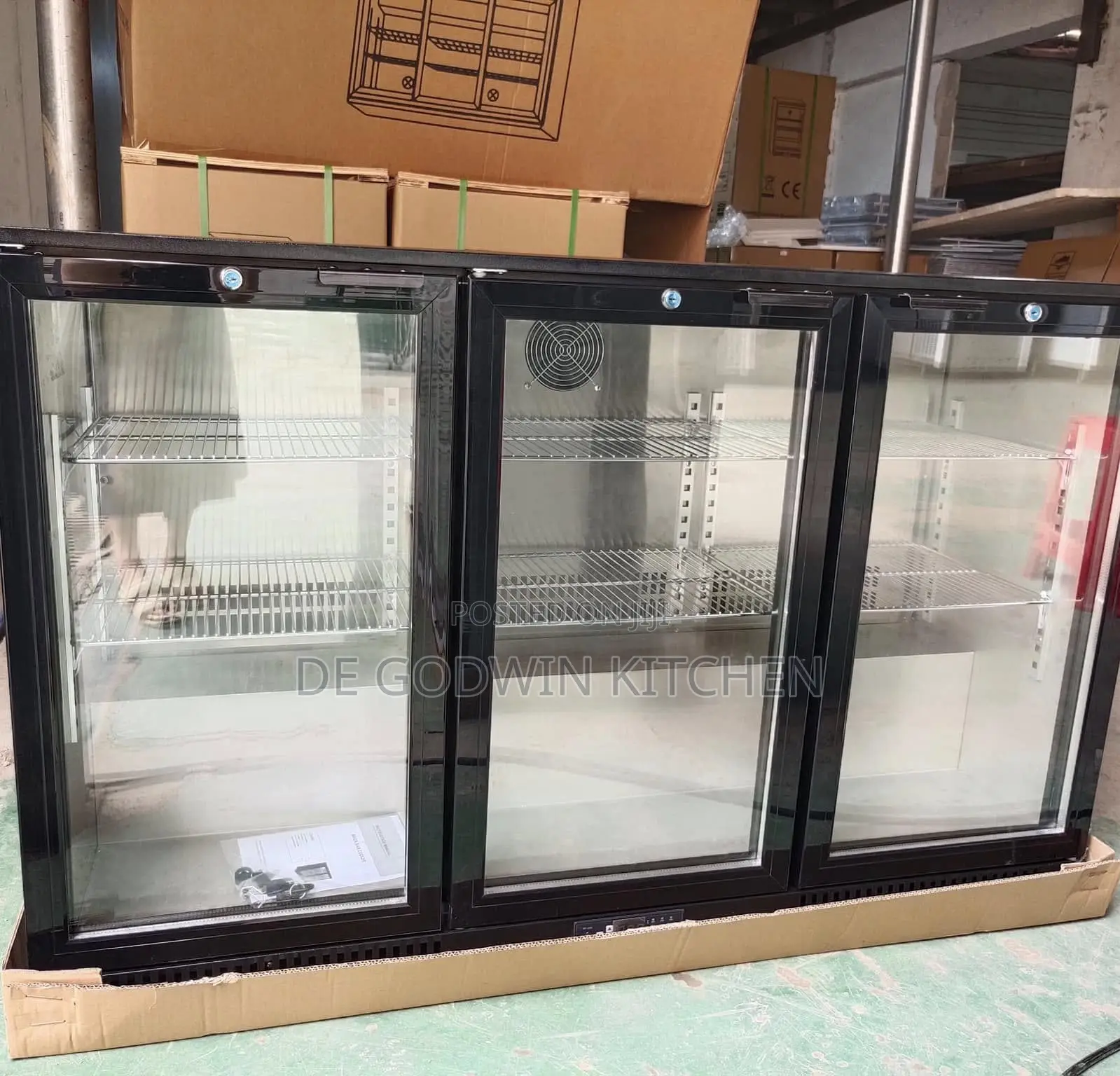 Under Bar Drink Chiller 3doors