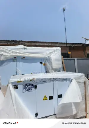 Perkins 30kva Silent Power Set