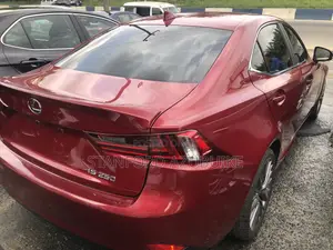 Lexus IS 2015 Red