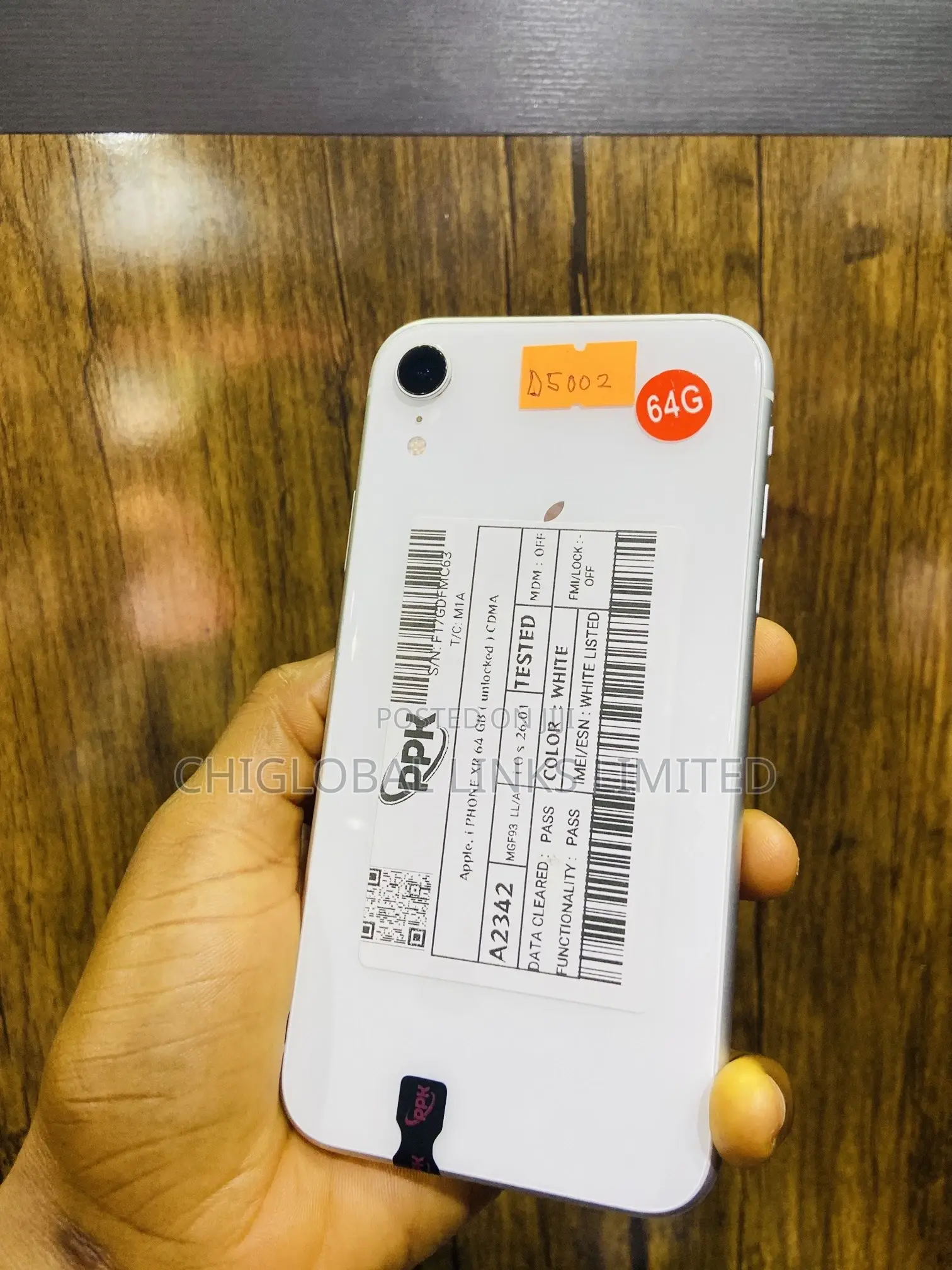 Apple iPhone XR 64 GB White