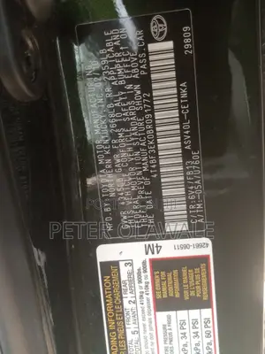 Toyota Camry LE 4dr Sedan (2.5L 4cyl 6AM) 2010 Green