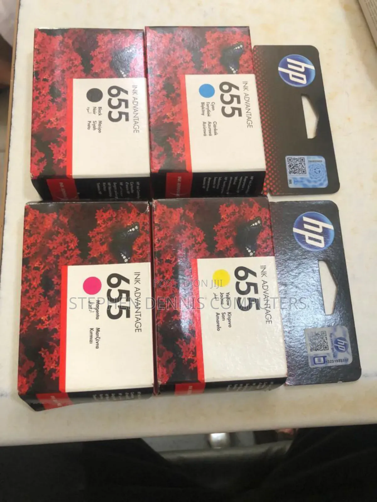 655 Hp Colour Cartridge