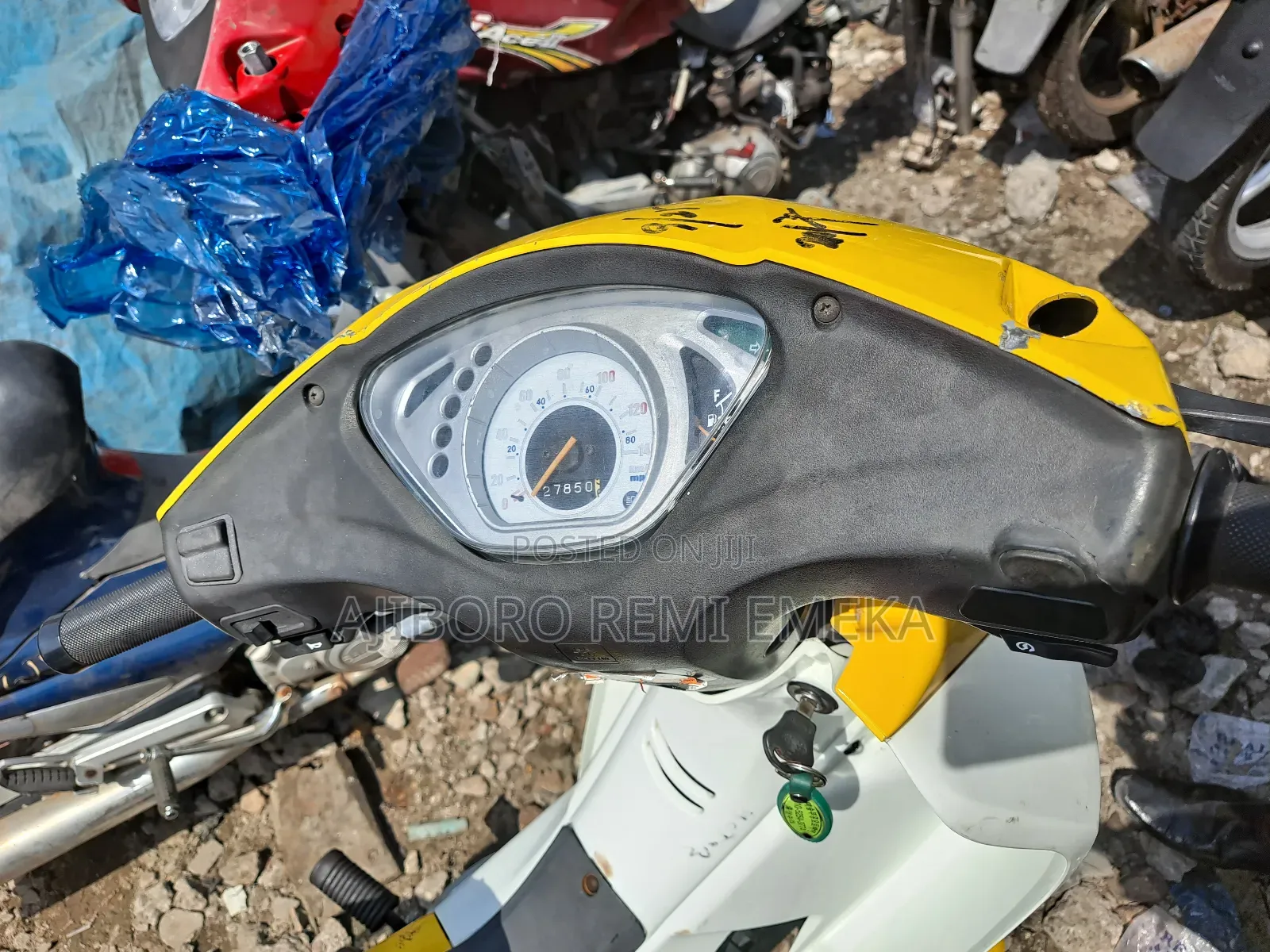 Daelim CiTi Ace 110 2007 Yellow