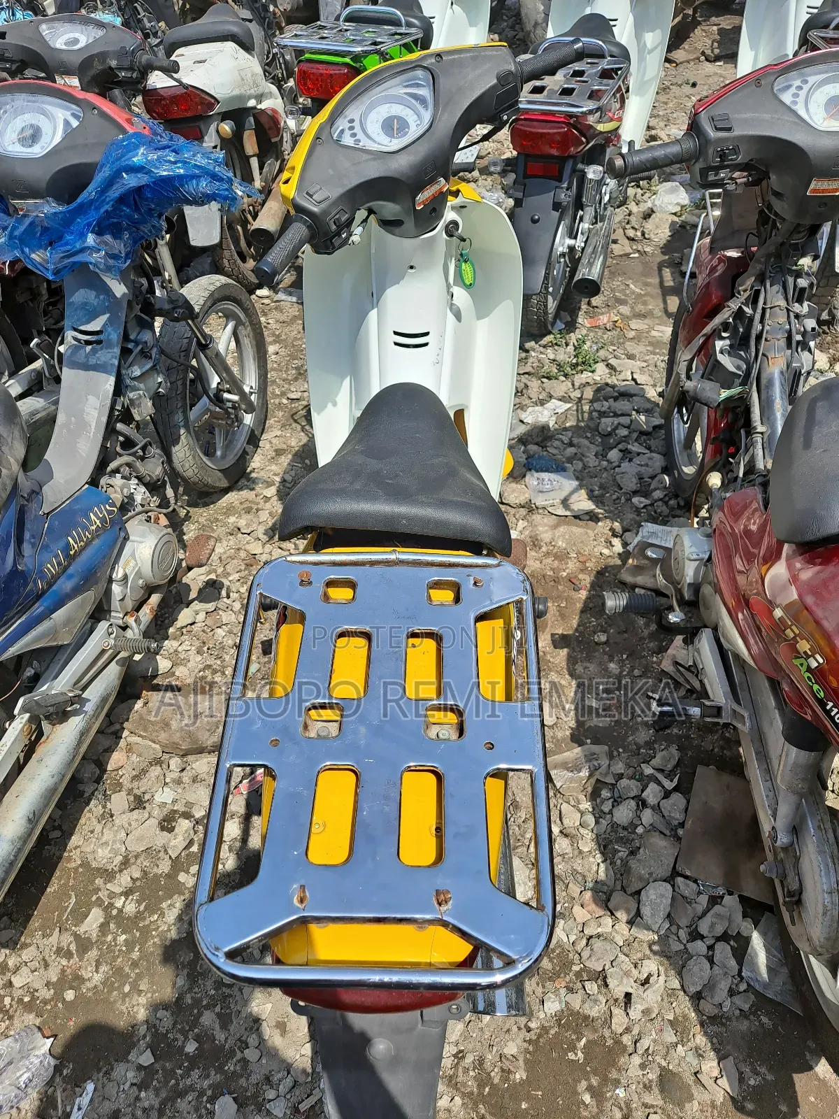 Daelim CiTi Ace 110 2007 Yellow