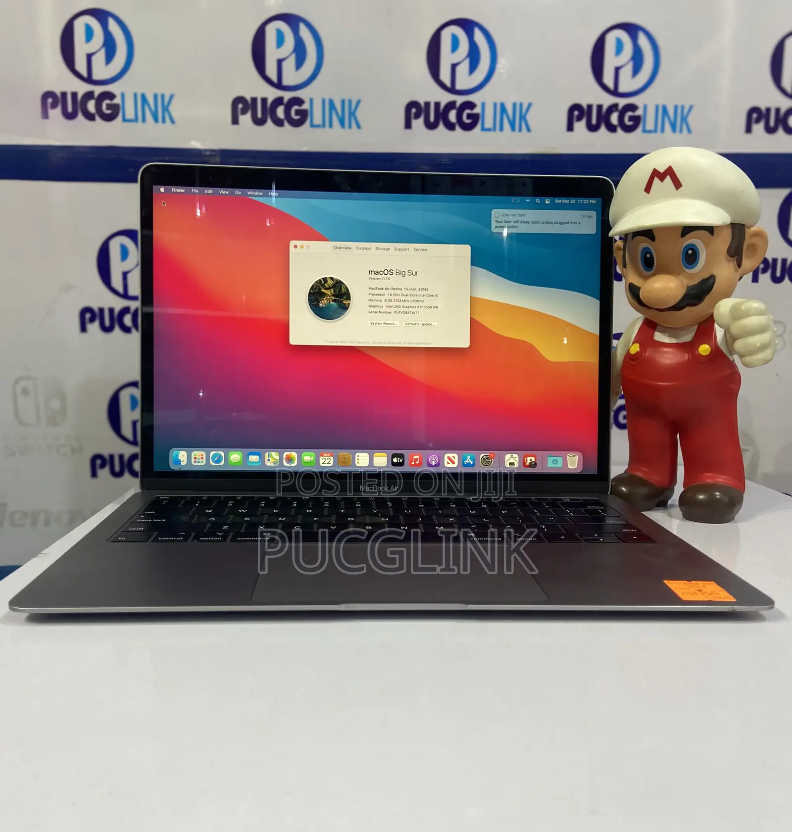 Laptop Apple MacBook Air 2018 8GB Intel Core I5 SSD 128GB