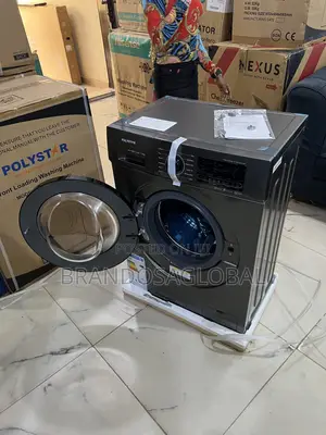 Quiet-Operation Polystar 6kg Front Load Washer Black [Pv-Twd7.1gl]