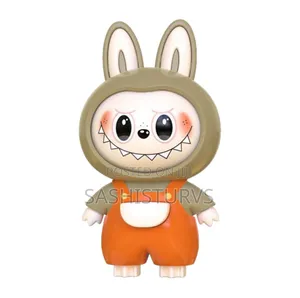 Labubu Face Changing Keychain Accessory