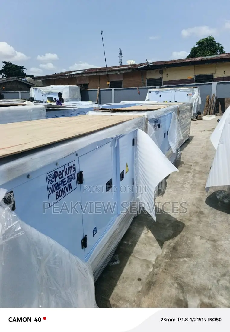 Perkins 80kva Fully Covered Generator