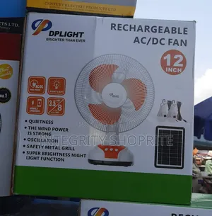 12inc Dplight Rechargeable Fan