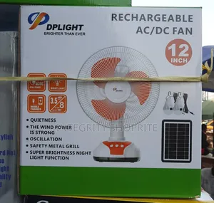 12inc Dplight Rechargeable Fan