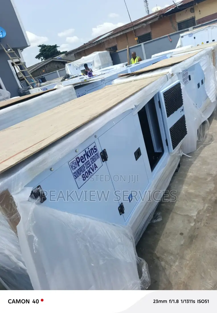 Perkins 80kva Quiet Running Generator