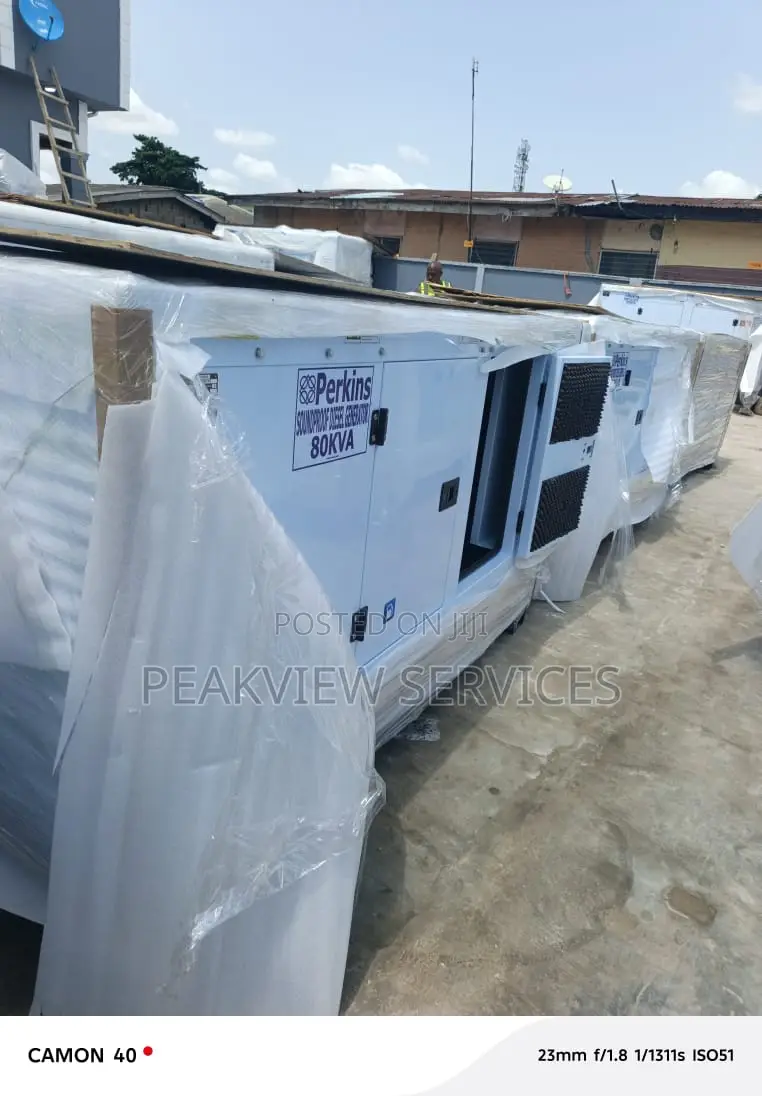 Perkins 80kva Heavy Duty Silent Genset