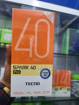 New Tecno Spark 40 Pro 128 GB