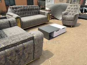6 Seater Living Room Chair With Table