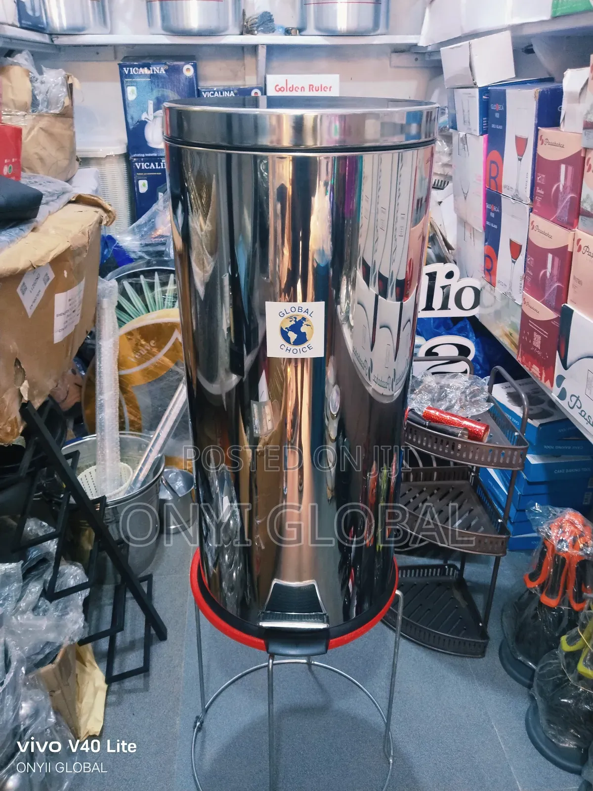 Stainless Pedal Waste Bin