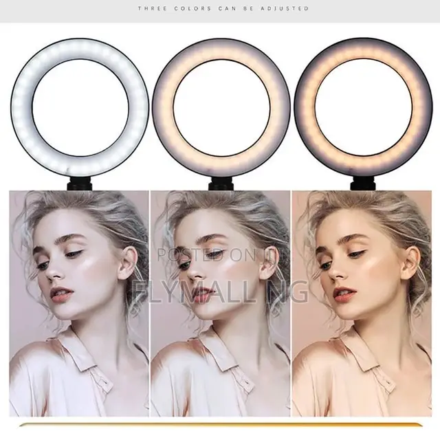 10 Inches Ring Light With Tripod Stand
