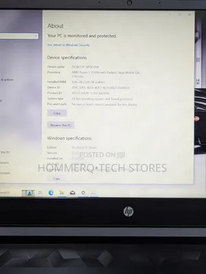 Laptop HP Pavilion 15 8GB AMD Ryzen 5 SSD 256GB
