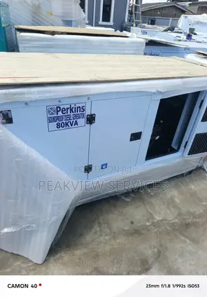 Perkins 80kva Silent Backup Generator