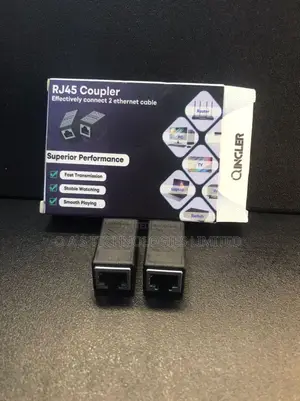Qingler Rj45 Cat6 Coupler Ethernet Extender Connnnector