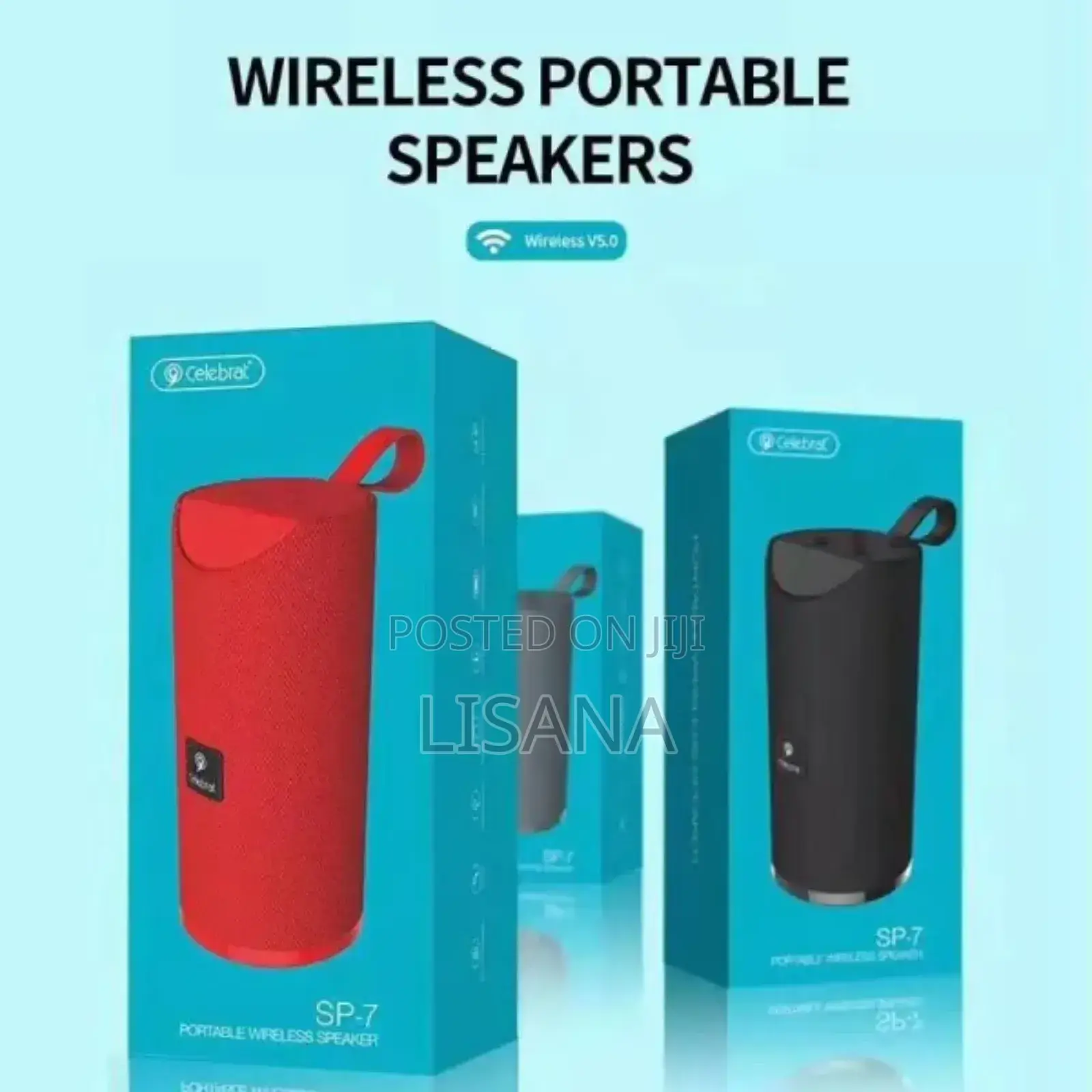 Celebrat Sp-7 Portable Wireless Speaker