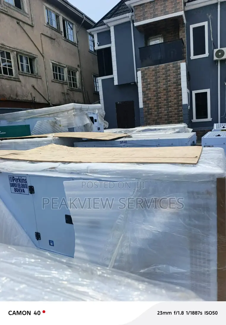 80kva Perkins Engine Quiet Power Unit