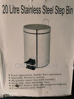 20 Liters Stainless Waste Bin