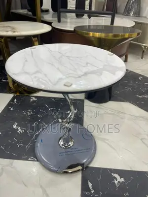 Marble Top Side Stool