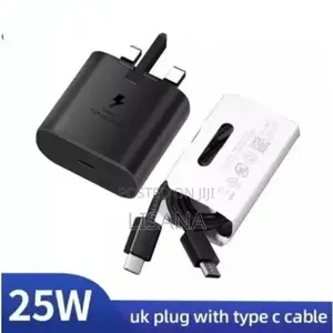 Samsung Type C to Type C Charger – 25w | Black