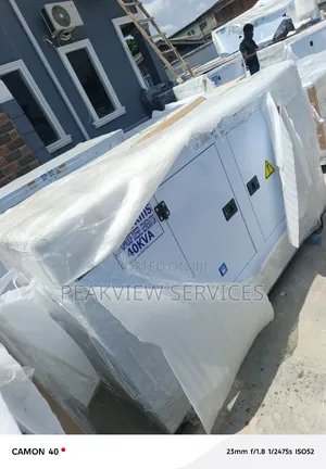 Neat Perkins 40kva Soundproof Generator Available