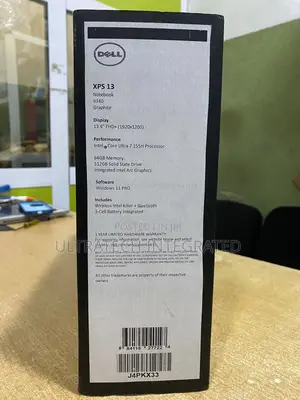 New Laptop Dell XPS 13 9340 64GB Intel SSD 512GB
