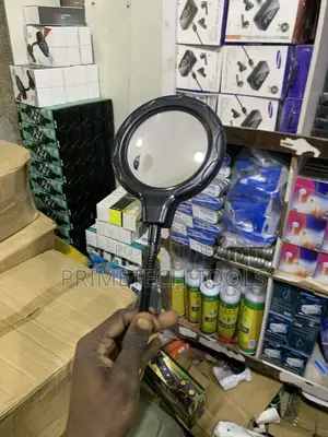 Soldering Helping Hand With Led Magnifier