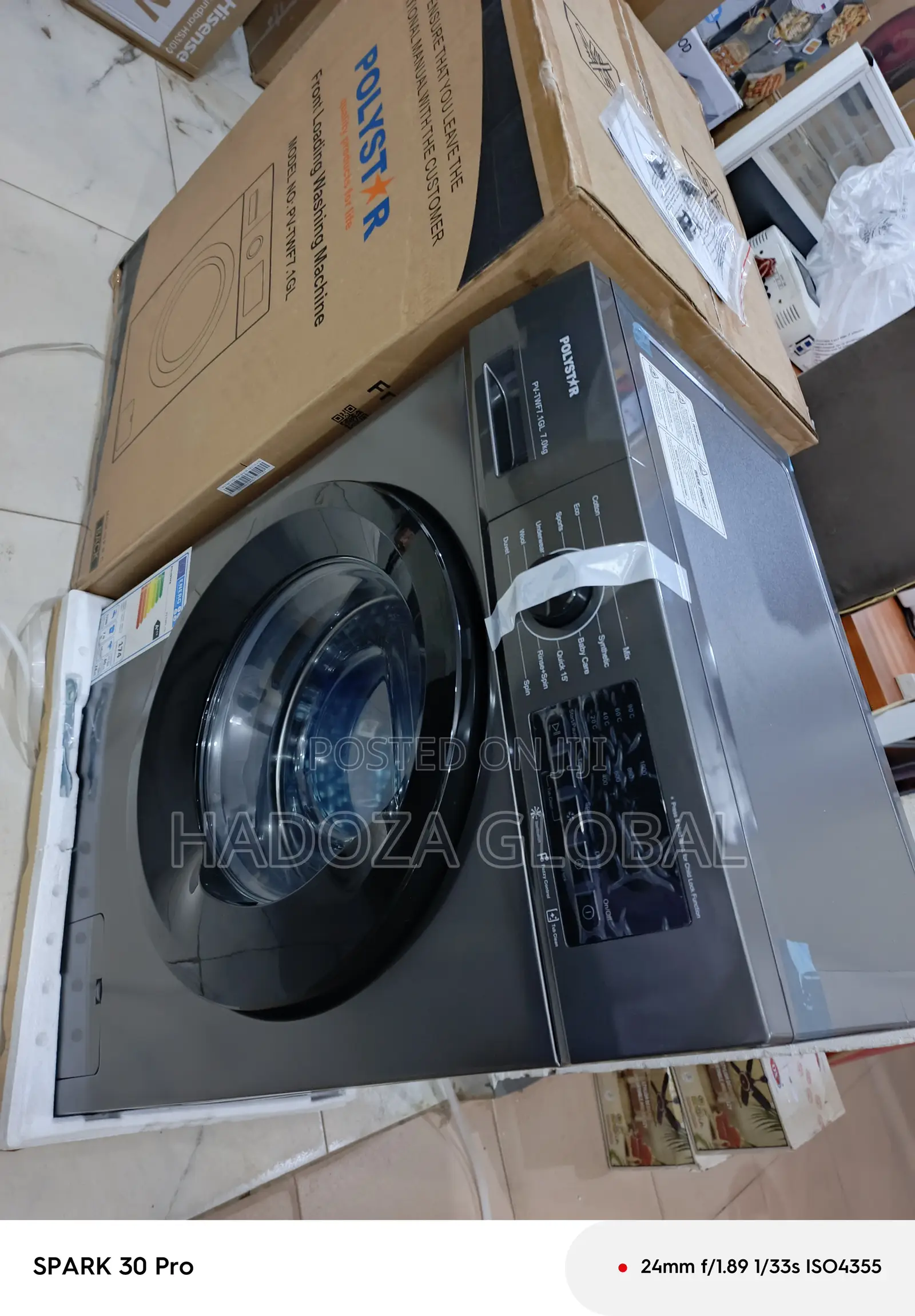 Polystar 6kg Front Load Laundry Washer