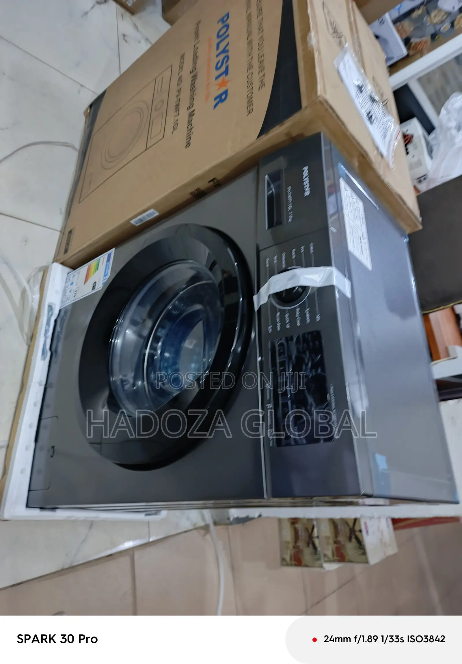 Polystar Automatic Front Load Washing Machine (6kg)