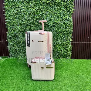 8-Piece Travel Luggage Set With Spinner Wheels