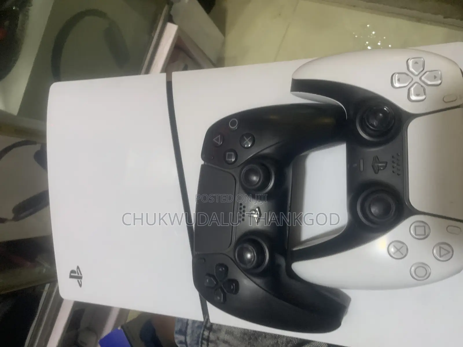 Ps5 Console With 2 Ps5 Game Controller and 2 Games