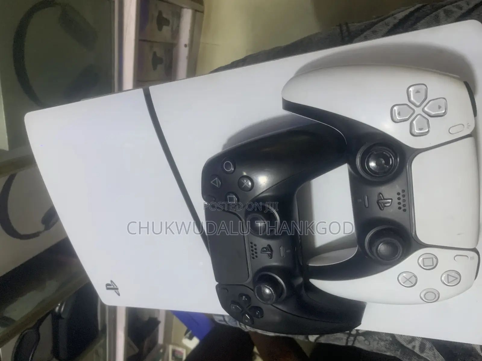 Ps5 Console With 2 Ps5 Game Controller and 2 Games