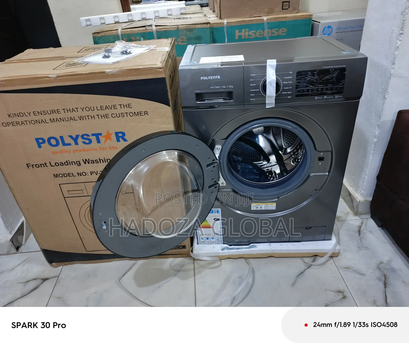 Reliable Polystar 6kg Front Loader Washer