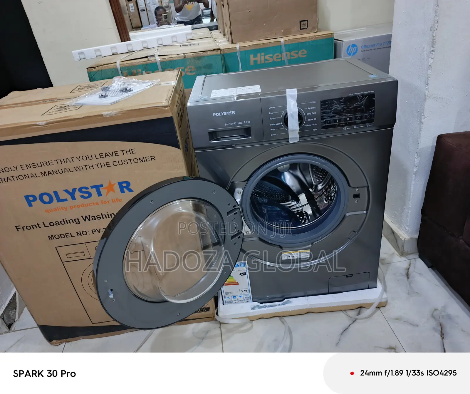 Polystar 6kg Premium Front Load Washing Machine