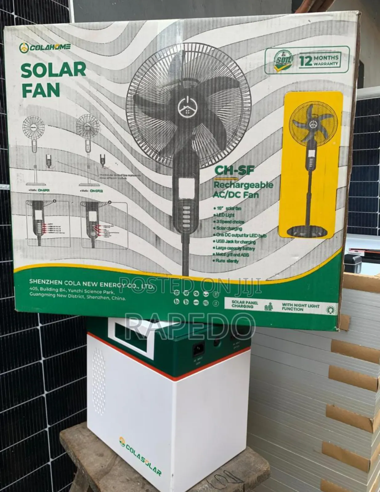 Colar 2000 Solar Generator 2kwh