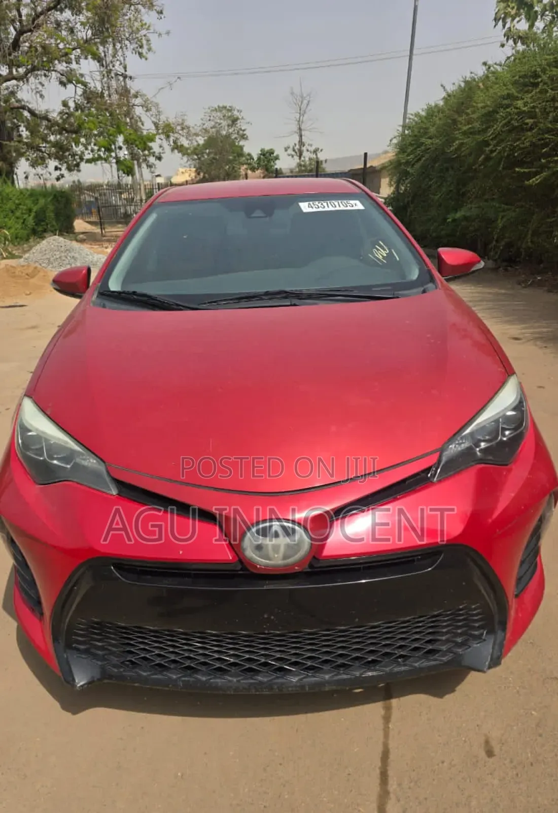 Toyota Corolla 2017 Red