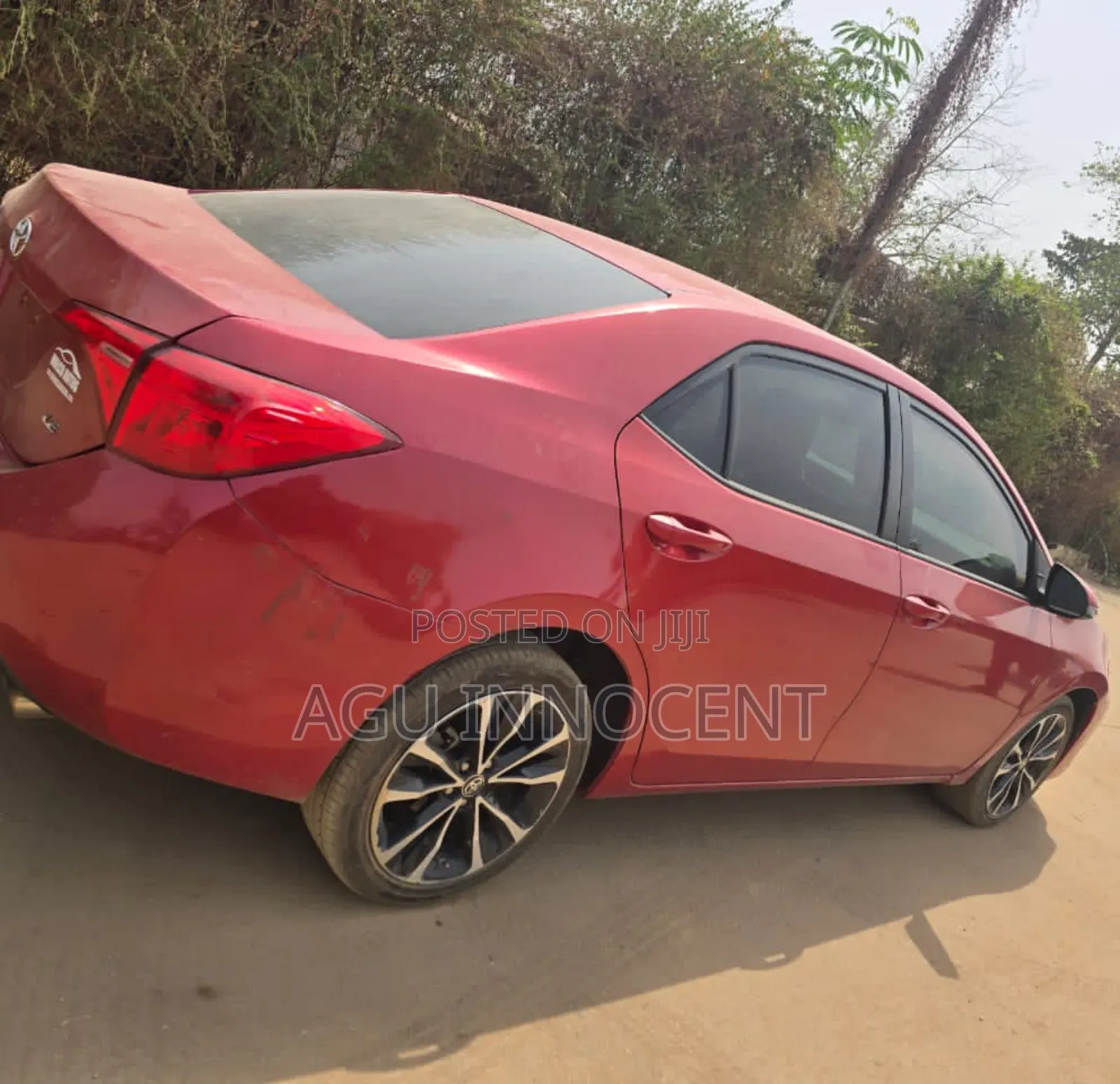 Toyota Corolla 2017 Red