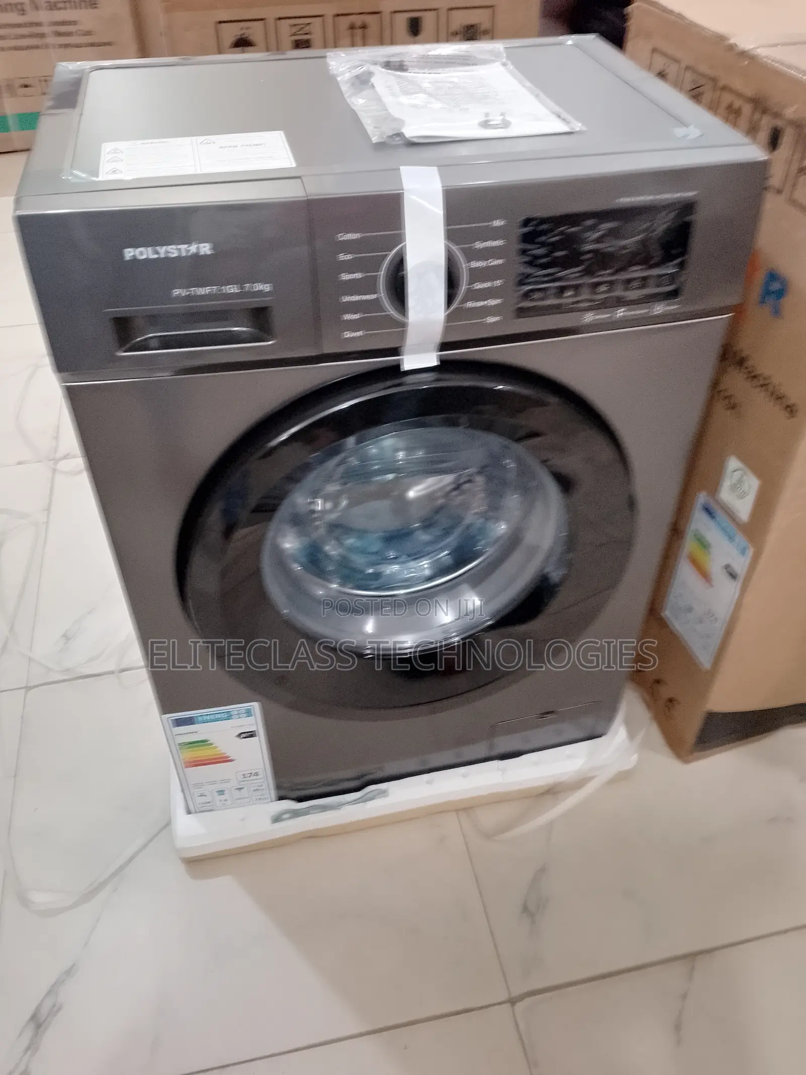 Durable Polystar Front Load Washing Machine for Home