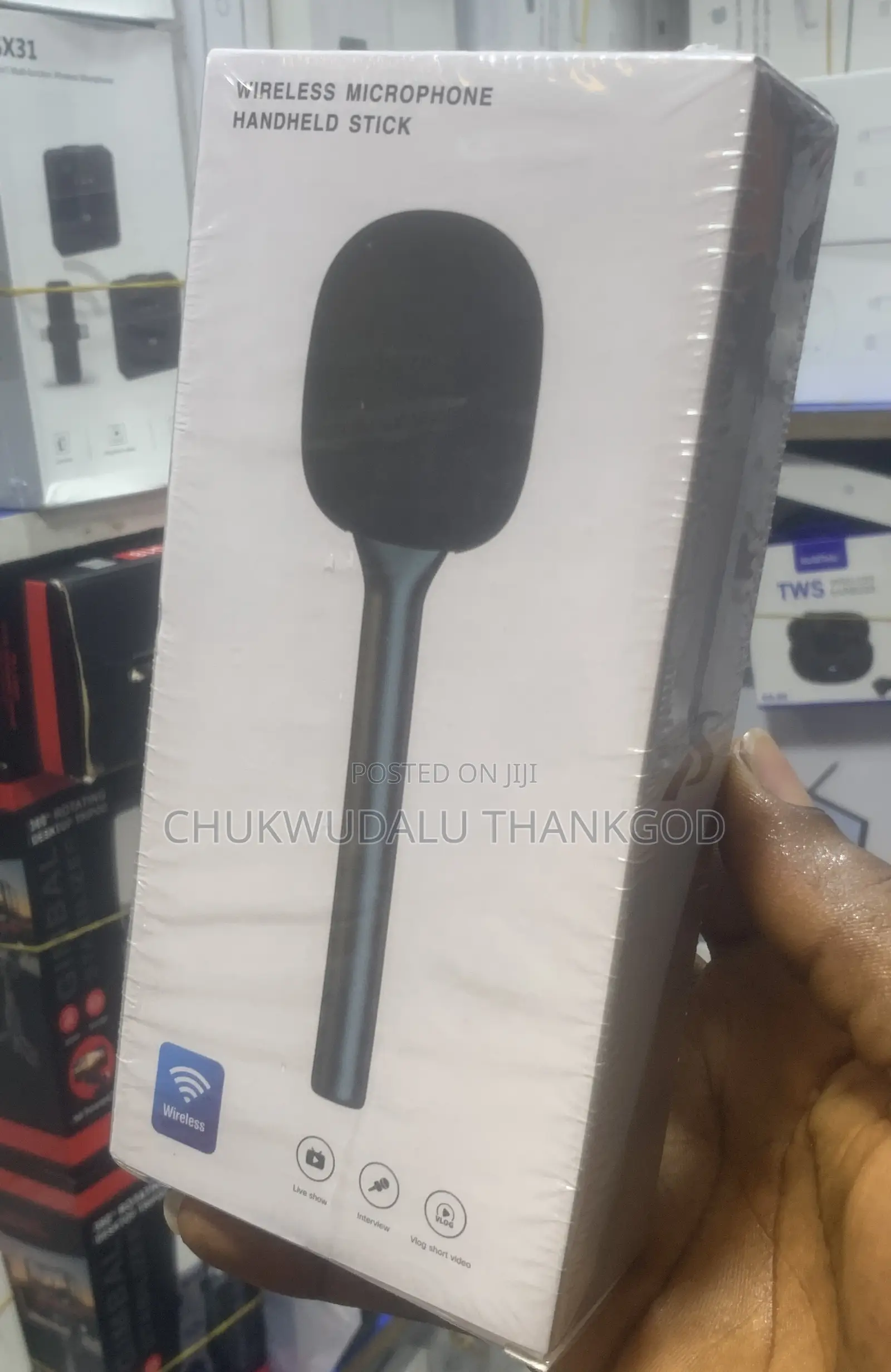 Wireless Microphone Handheld Stick
