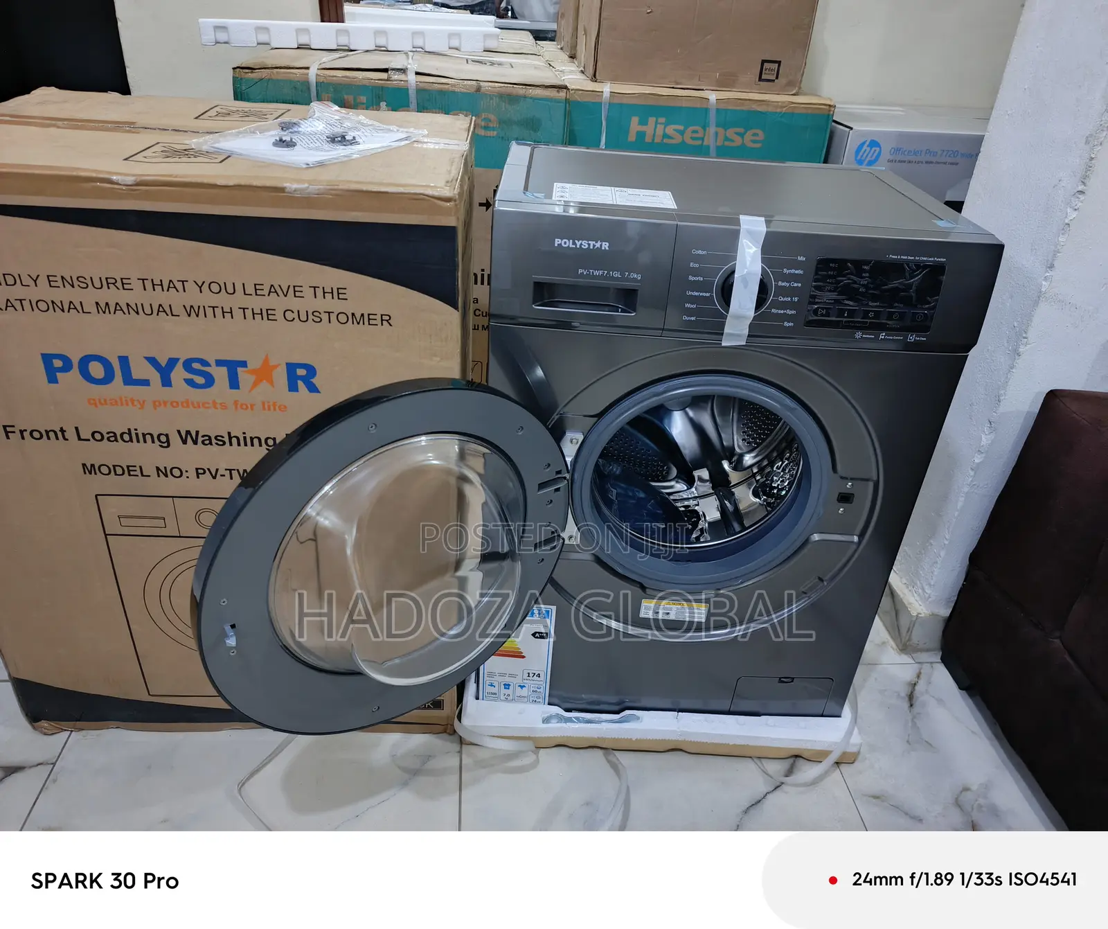 Polystar 6kg Front Loader For Efficient Washing