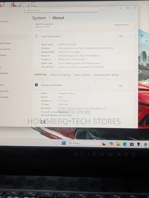 Laptop Dell Alienware M15 R6 16GB Intel Core I7 SSD 512GB