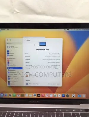 Laptop Apple MacBook Pro 2017 16GB Intel Core I7 SSD 256GB